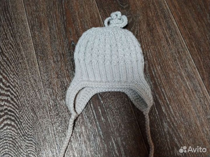 Шапка зимняя ручная работа