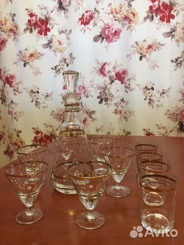 Рюмка и стопка стекло СССР