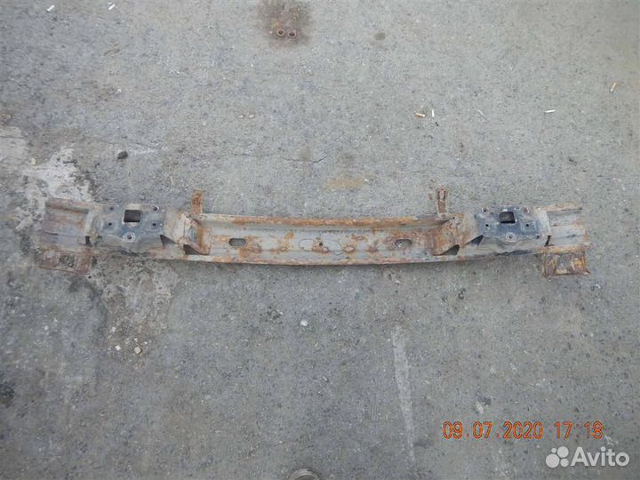 Усилитель заднего бампера Hyundai Accent II (+таг