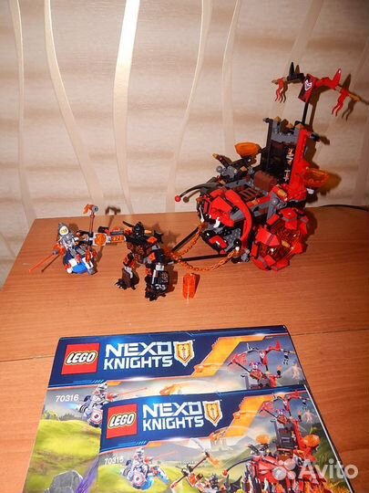 3 набора лего Nexo Knight