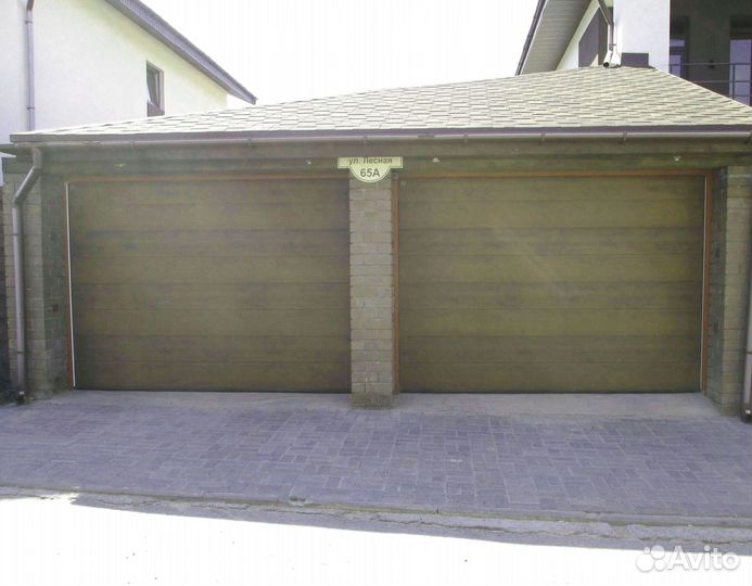 Секционные ворота хёрманн под ключ