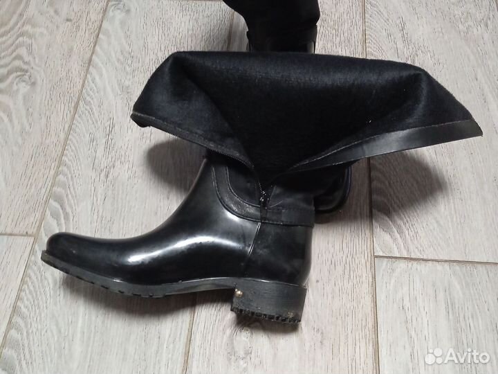 Сапоги резиновые 38 размер moontex