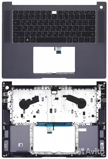 Клавиатура для Huawei MateBook 16 Grey TopCase p