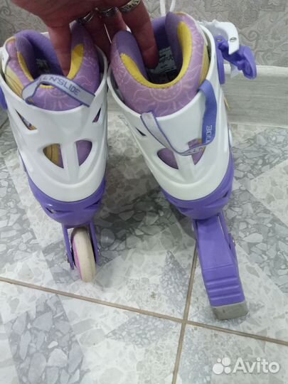 Роликовые коньки детские раздвижные