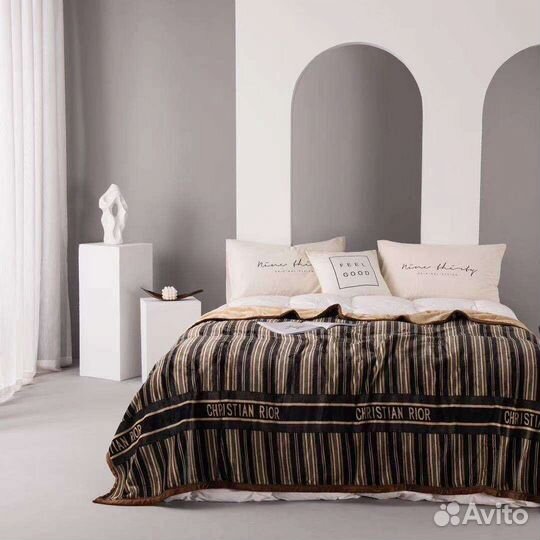 Плед покрывало велюр