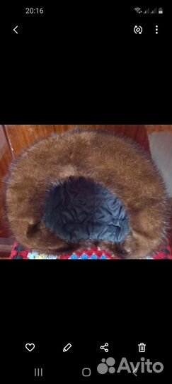 Шапка меховая