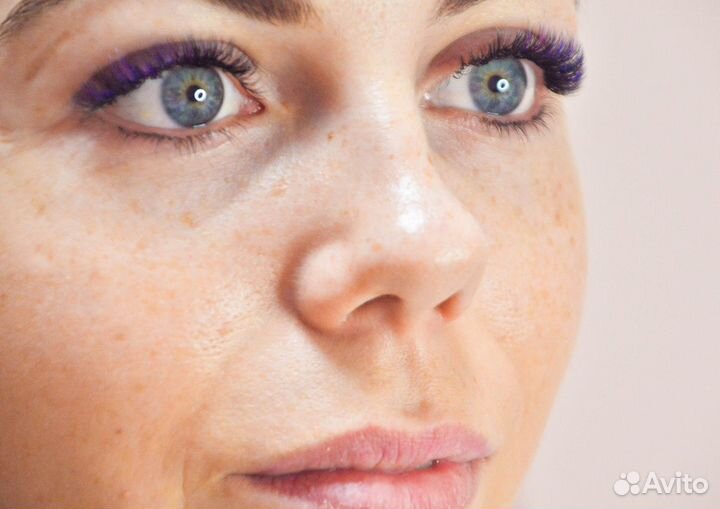 Наращивание ресниц. Пудровое напыление(брови,губы)