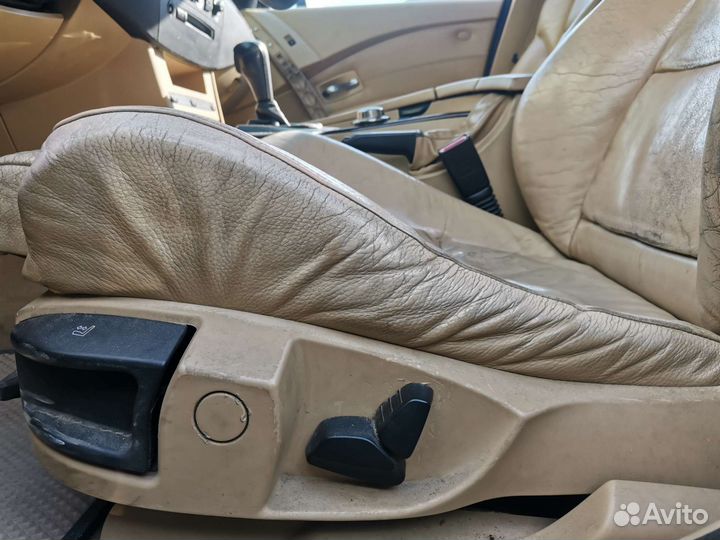 Сиденья перед бмв е60 салон