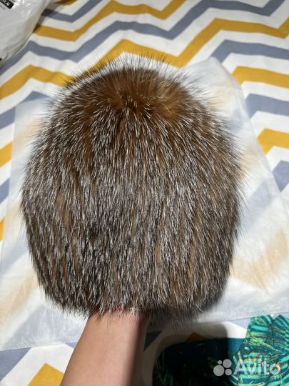 Шапка зимняя меховая женская