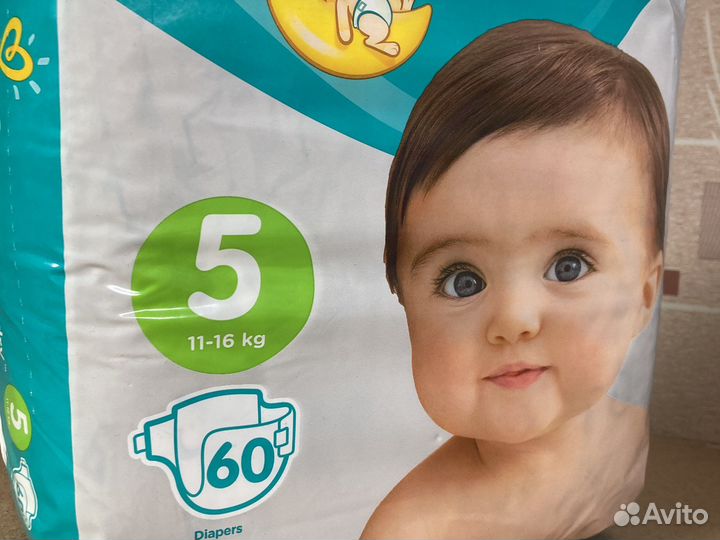 Подгузники Pampers 5