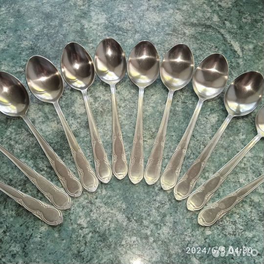 Ложка столовая, сталь, СССР