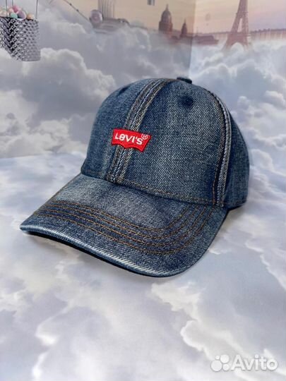 Бейсболка джинсовая Levi's