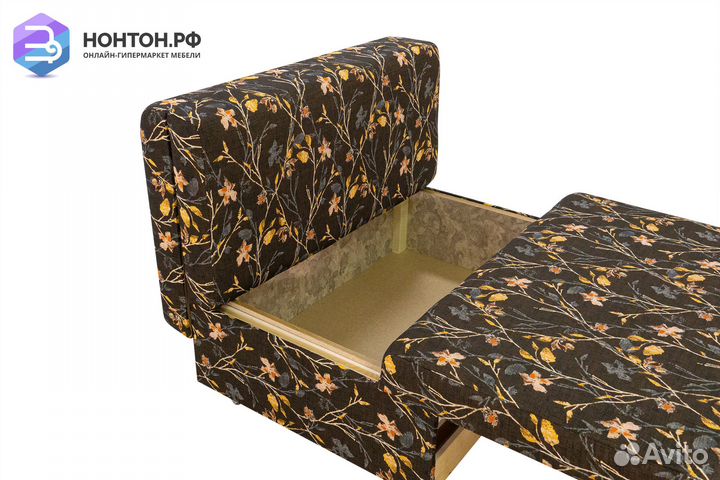 Диван еврокнижка Умка коричневый