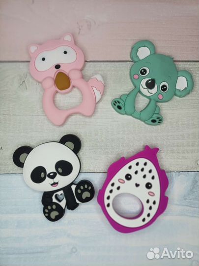 Силиконовые грызунки