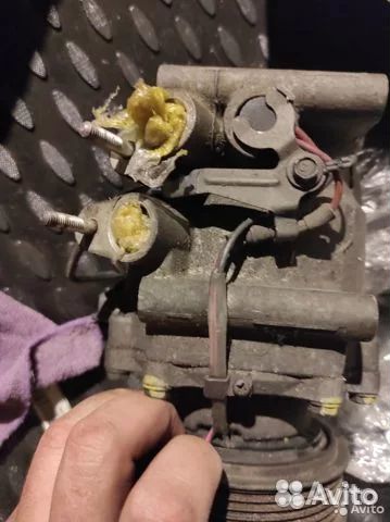 Компрессор кондиционера Honda Accord,Civic,Stream