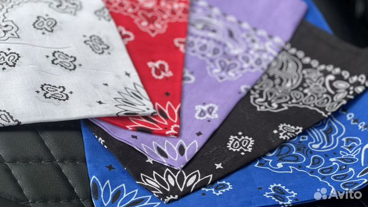 Бандана с узором для украшения салона автомобиля