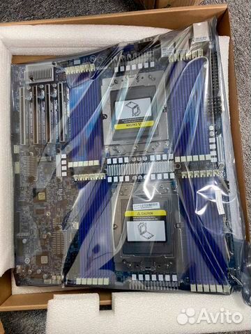 Epyc 9474F X2 + MZ73 + DDR5 1024Gb + Кулер