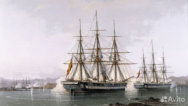 Clad in Iron Chincha Islands 1866 (Steam)