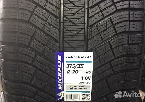 Michelin Pilot Alpin 4 315/35 R20 110V
