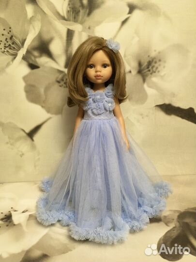 Платье для куклы Паола Райна, 32-34см