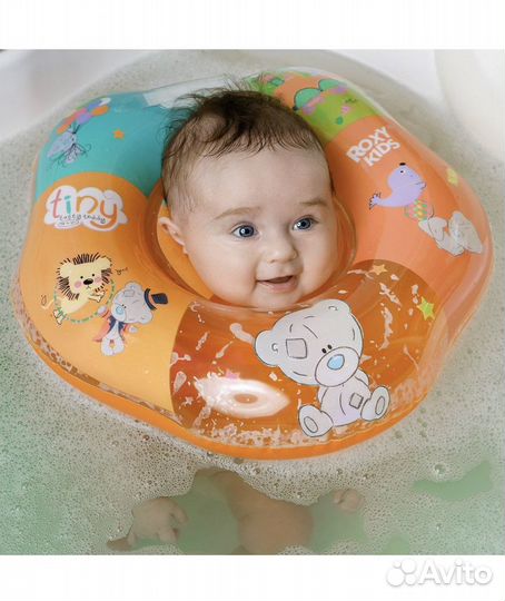 Круг для купания малыша на шею 0+