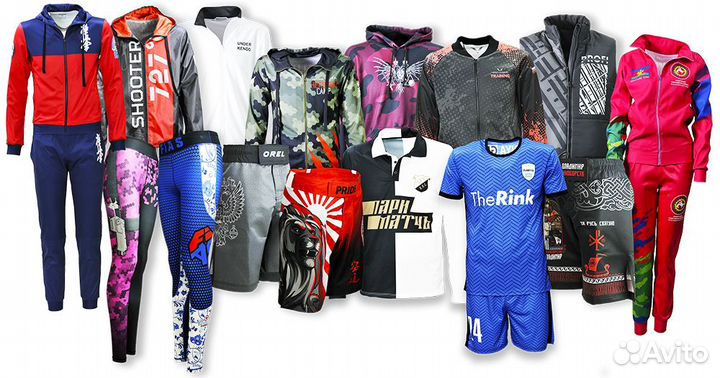 Сублимация и пошив в одном месте