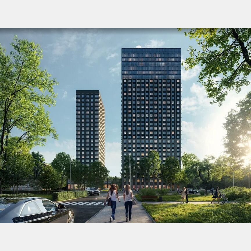 3-к. квартира, 56,7 м², 27/31 эт.