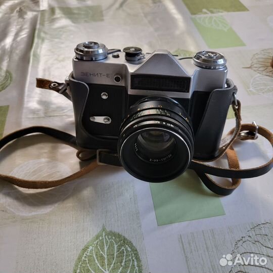 Фотоаппарат и бинокль СССР