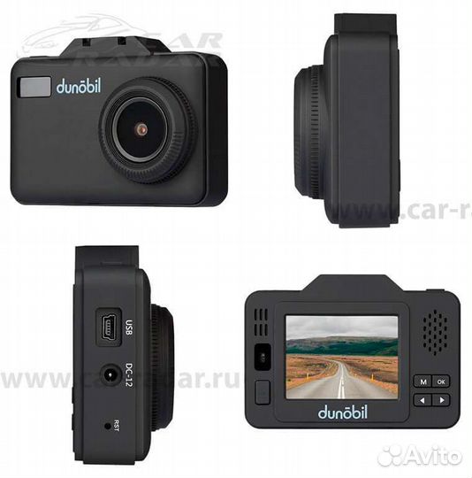 Видеорегистратор с антирадаром Dunobil