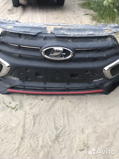 Бампер на гранту фл