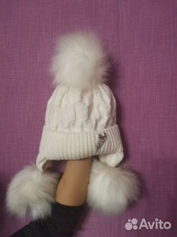 Шапка зимняя для девочки