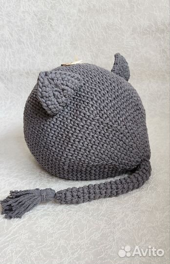 Домик/лежанка для кошки или собачки вязаный