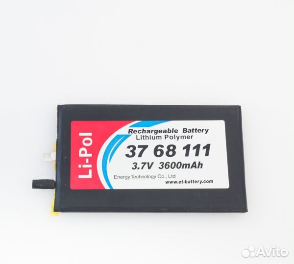 Аккумулятор ET LP3768111 литий полимерный