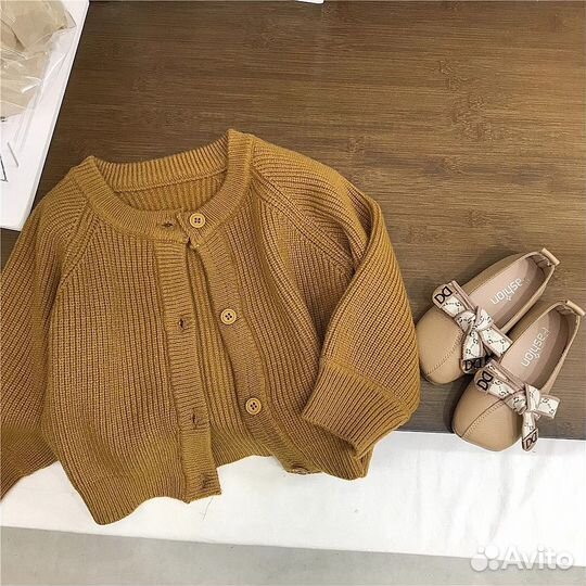 Детское платье с кардиганом