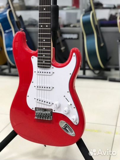 Fender squier MM RED электрогитара