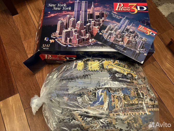 3D пазл New York, New York. Puzz 3D