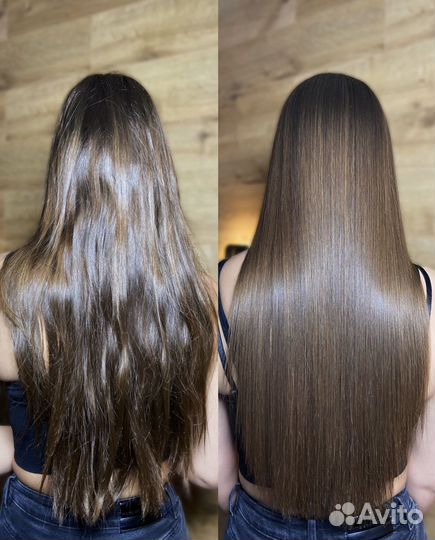 Кератиновое выпрямление, ботокс