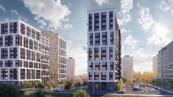 1-к. квартира, 37,8 м², 9/17 эт.