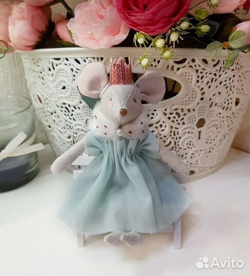 Мини мышка ручной работы