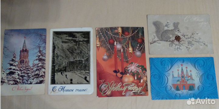 Открытки СССР, 30 шт. (чистые)