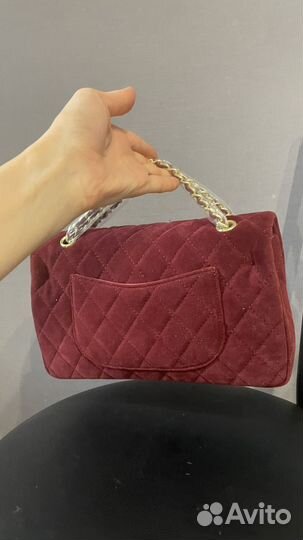 Сумка велюр Chanel