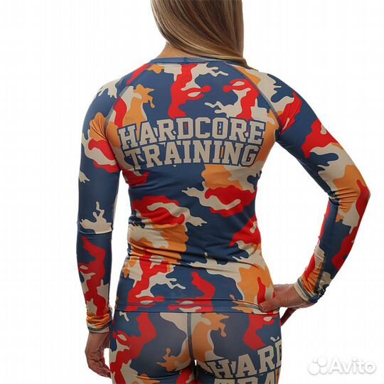 Рашгард женский Hardcore Training Autumn Camo (XS)