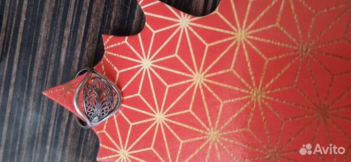 Серебряное колечко