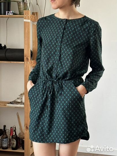 Платье бирюзовое