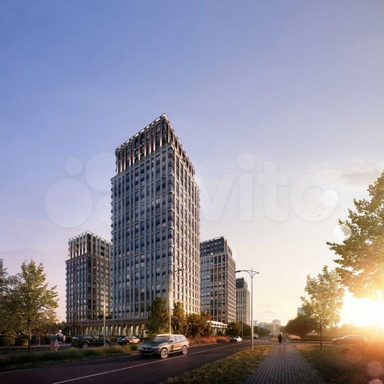 Квартира-студия, 31,6 м², 12/24 эт.