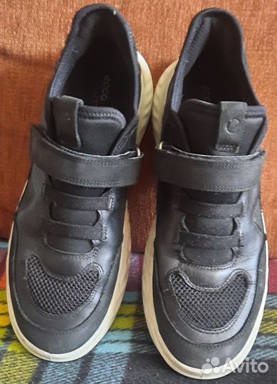 Кроссовки кожаные Ecco Gore-tex р.39 (25 см) почта