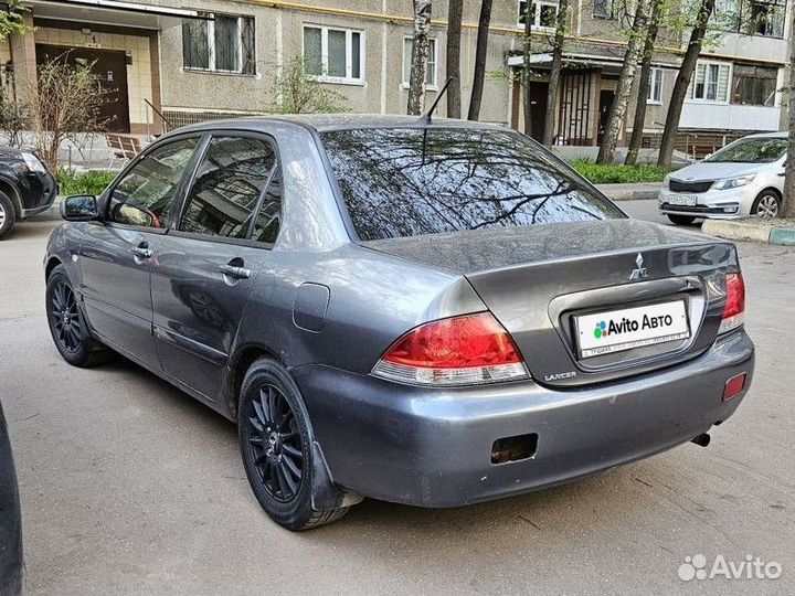Mitsubishi Lancer 1.6 AT, 2005, 253 000 км