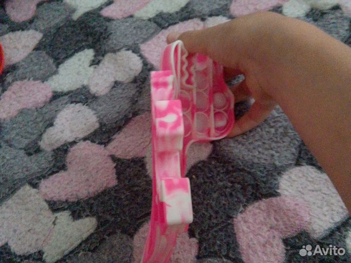 Розово белый поп ит