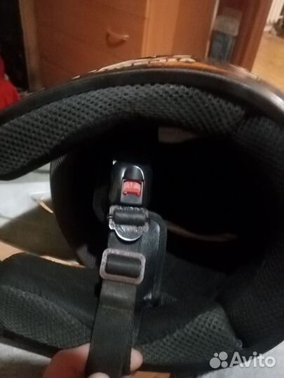 Шлем мотокроссовый