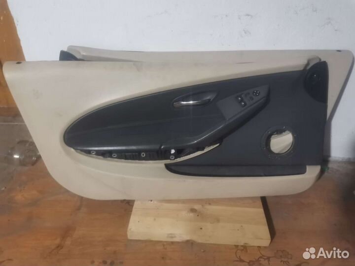 Дверные карты E63 BMW обивка